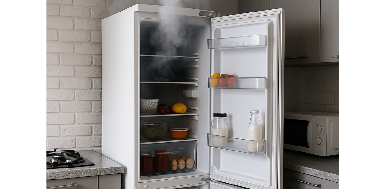 ۱۰ نشونه خطرناک که بهت میگه یخچالت داره می‌سوزه!