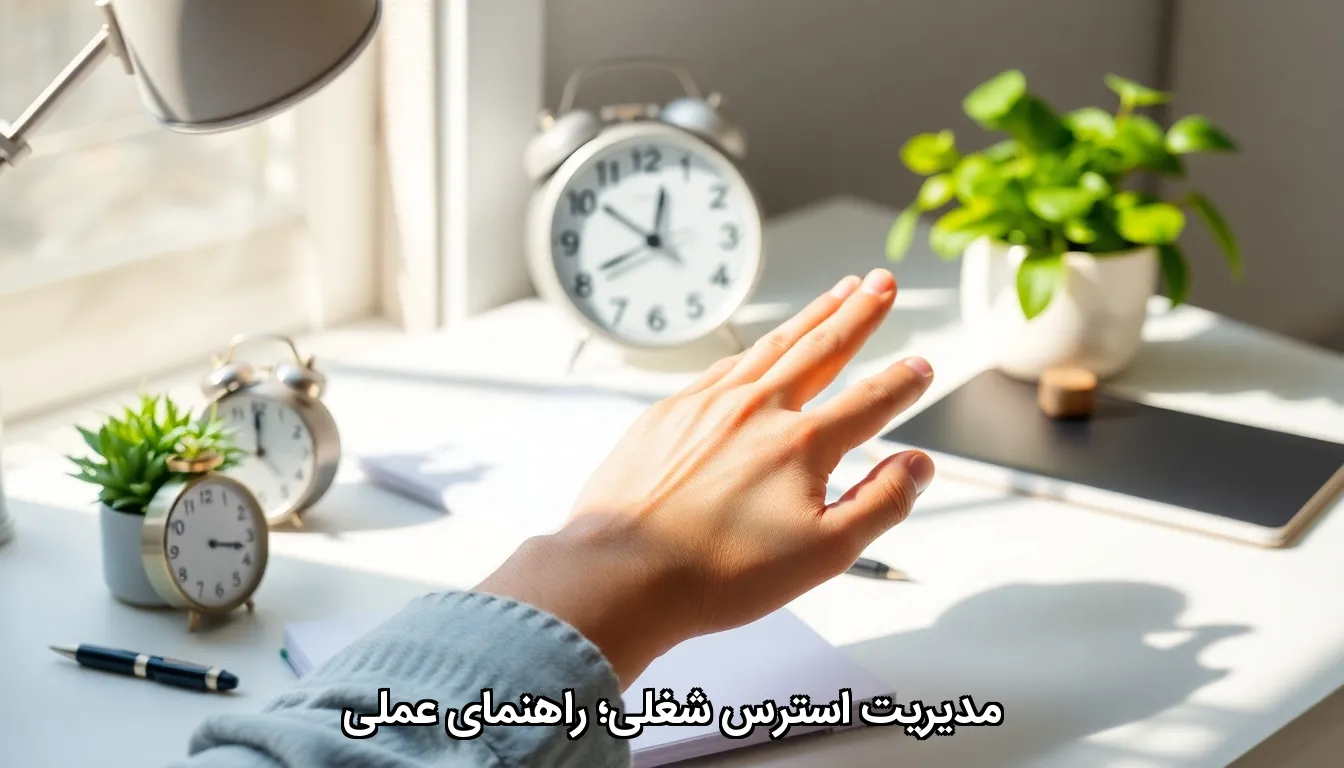مدیریت استرس شغلی؛ راهنمای عملی