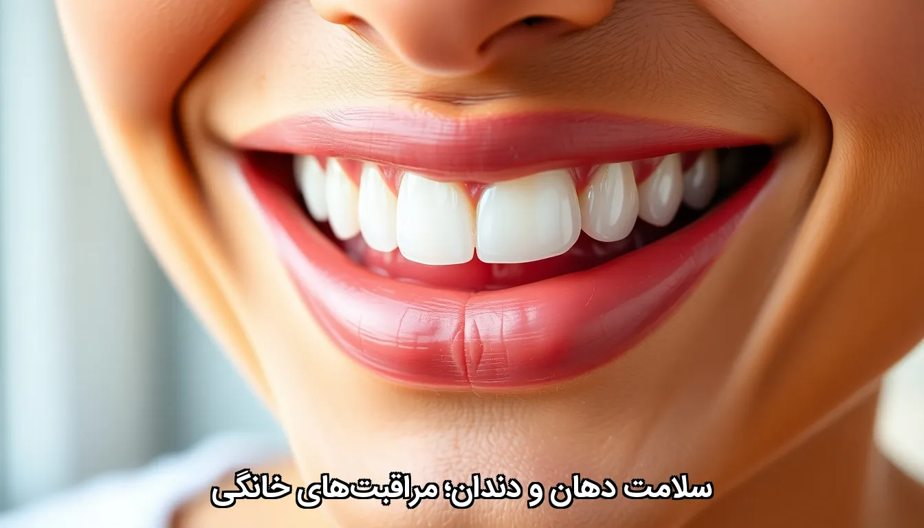 سلامت دهان و دندان؛ مراقبت‌های خانگی