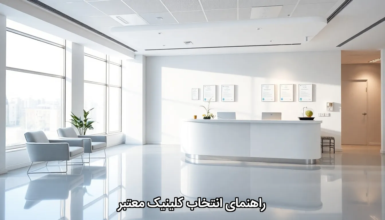 راهنمای انتخاب کلینیک معتبر