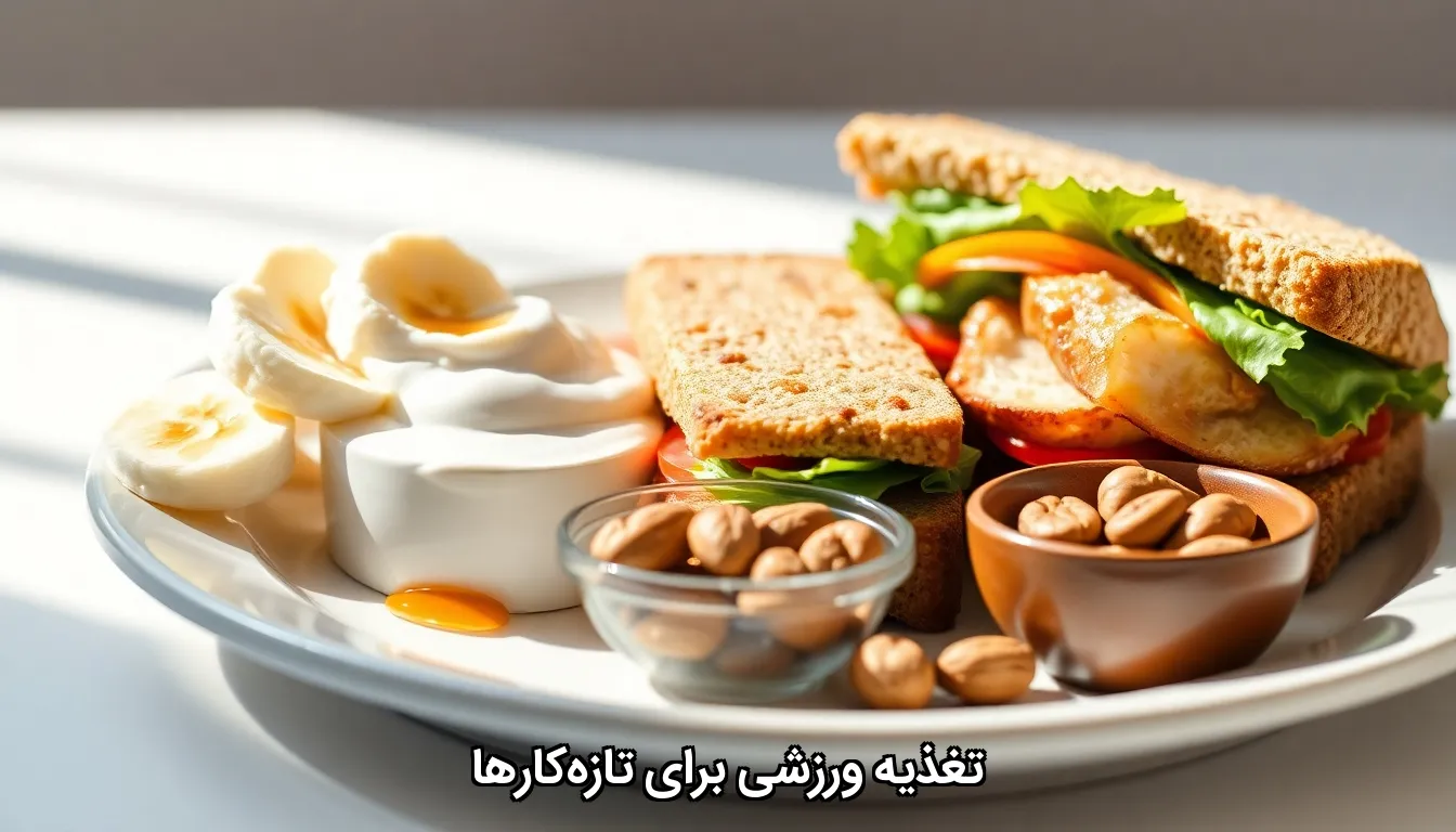 تغذیه ورزشی برای تازه‌کارها