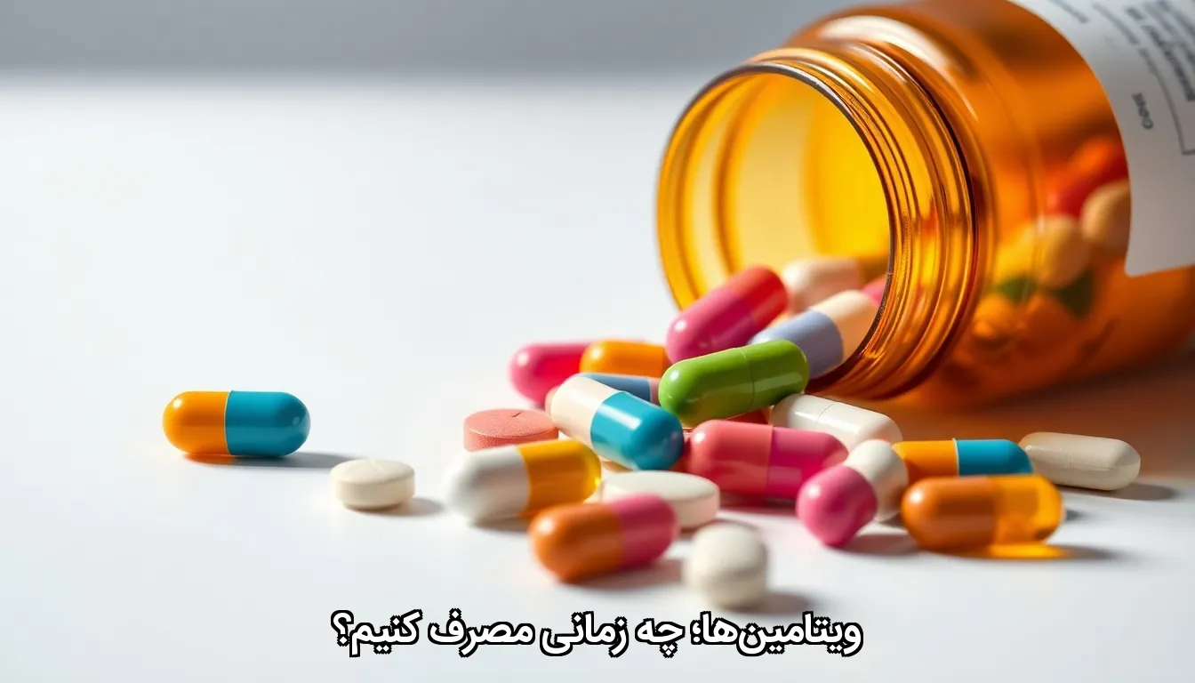 ویتامین‌ها؛ چه زمانی مصرف کنیم؟