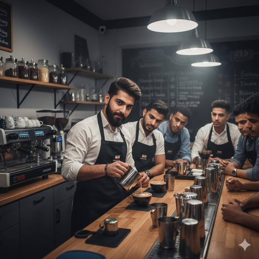 ویژگی‌های یک دوره باریستا استاندارد