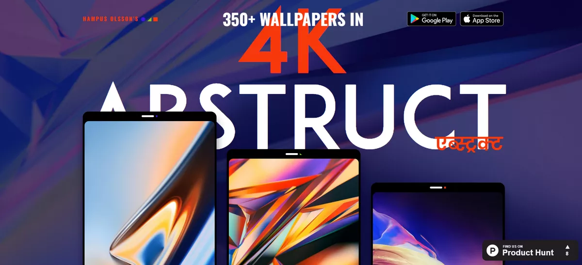 بهترین منابع دانلود والپیپر 4K برای موبایل و دسکتاپ Abstruct