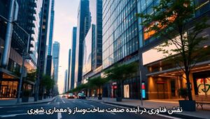 نقش فناوری در آینده صنعت ساخت‌وساز و معماری شهری