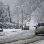 برف و باران در جاده‌های ۱۰ استان| ترافیک نیمه‌سنگین در چند محور