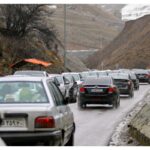 آخرین وضعیت ترافیکی و جوی محورهای مواصلاتی کشور / ترافیک سنگین در این محورها گزارش شده است