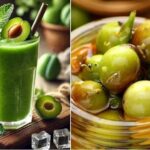 اسموتی گوجه سبز؛ نوشیدنی ترش و خنک برای روزهای گرم تابستان اسموتی گوجه سبز؛ نوشیدنی ترش و خنک برای روزهای گرم تابستان