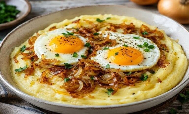 اگر سیب زمینی، پیاز و تخم مرغ دارید، این غذا را آماده کنید