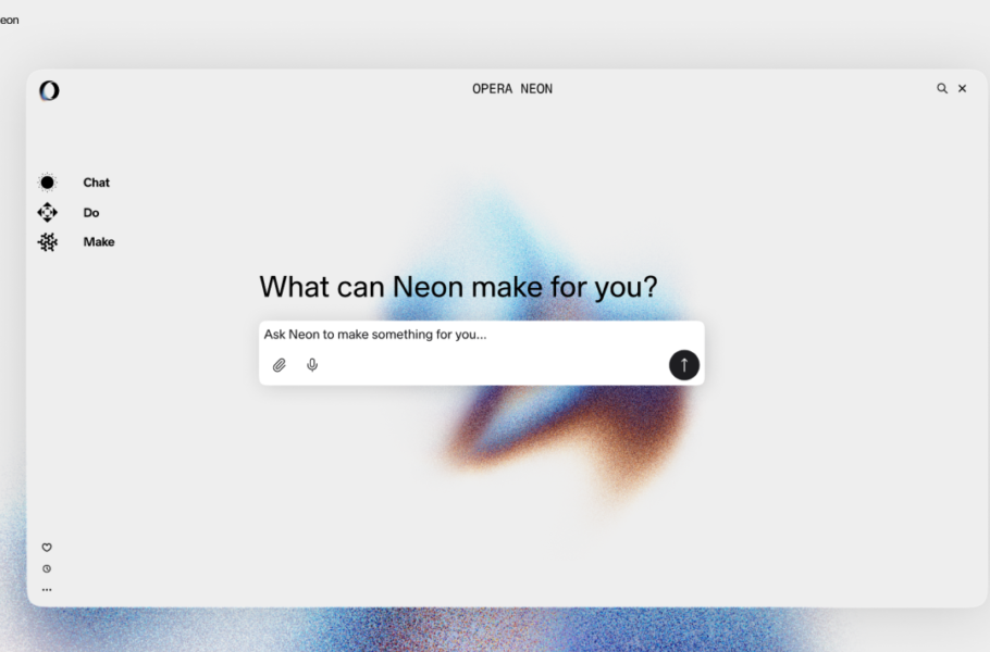 مرورگر اپرا Neon با ایجنت هوش مصنوعی و قابلیت کدنویسی معرفی شد