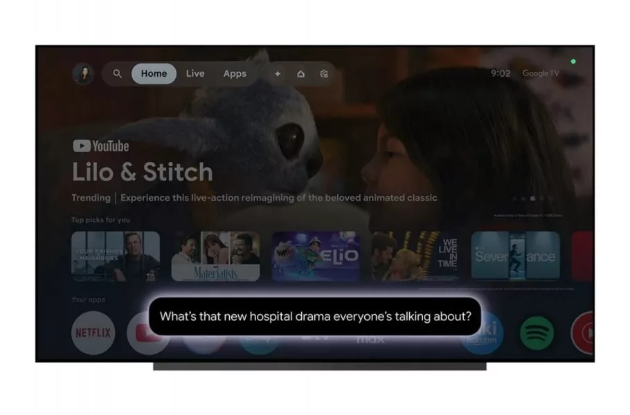 هوش مصنوعی جمینای پیش از عرضه عمومی در Google TV مشاهده شد