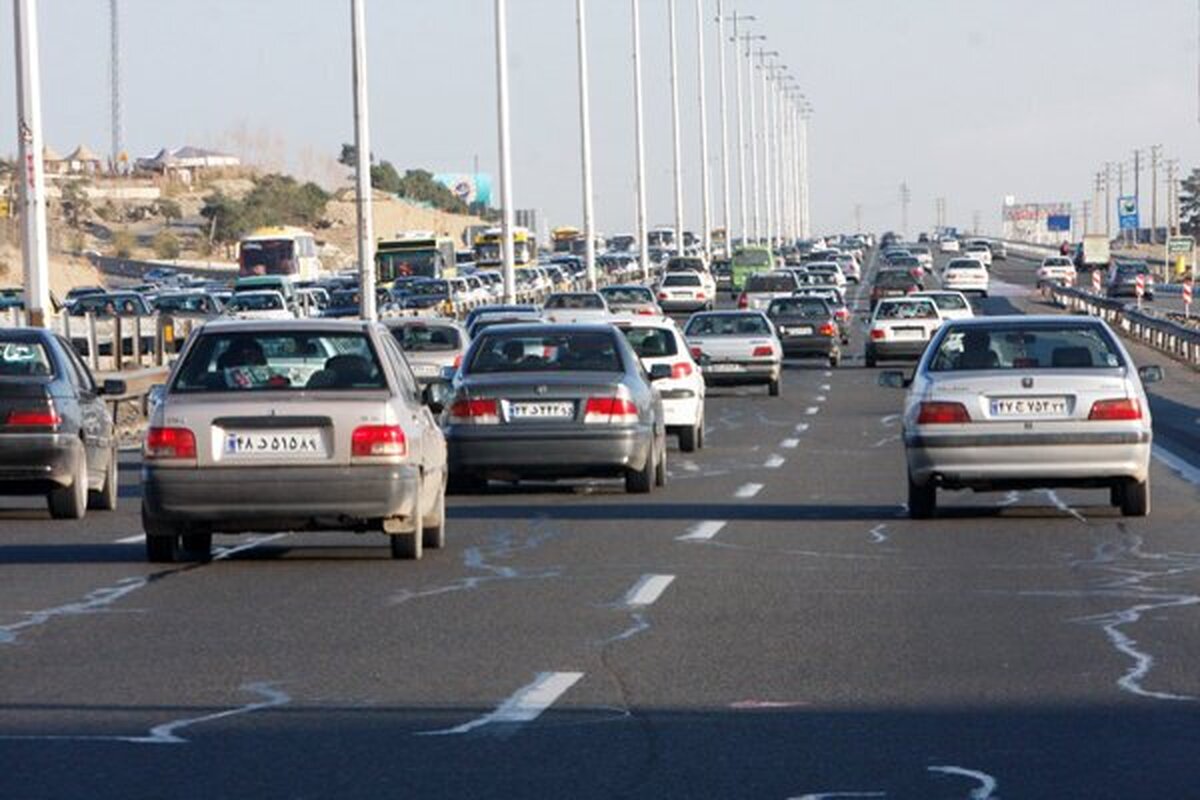 وضعیت ترافیک معابر و بزرگراه‌های شهر تهران شنبه ۶ تیر ۱۴۰۵