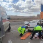 وقوع ۲ حادثه رانندگی در استان سمنان؛ ۷ نفر مصدوم شدند