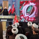 تاکید جامعه حوزویان بر حفظ راه رهبر شهید و انتقام قاتلین ایشان تاکید جامعه حوزویان بر حفظ راه رهبر شهید و انتقام قاتلین ایشان