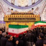 تجلیل آیتالله اعرافی از حماسه عظیم عراقی ها در تشییع پیکر امام شهید تجلیل آیتالله اعرافی از حماسه عظیم عراقی ها در تشییع پیکر امام شهید