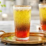 چگونه شربت خاکشیر دو رنگ درست کنیم؟ ؛ طرز تهیه شربت خاکشیر با آبلیمو و زعفران و آلبالو چگونه شربت خاکشیر دو رنگ درست کنیم؟ ؛ طرز تهیه شربت خاکشیر با آبلیمو و زعفران و آلبالو