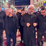کاروان اهالی هنر و رسانه به کربلا رسید؛ زیارت به نیایت از رهبر شهید