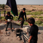 کودکان عراقی همبازی های جدید پیدا کرده اند