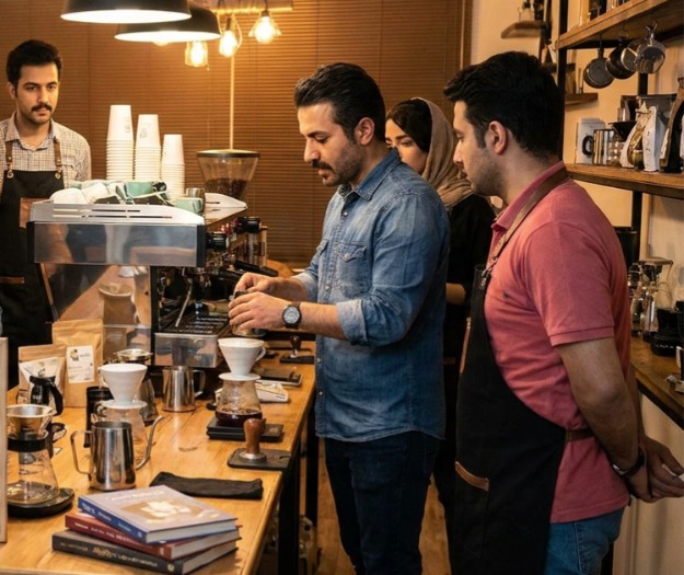 بهترین مجموعه آموزش باریستا در تهران