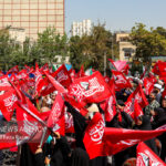 اجتماع مسجدیها؛ طنین فریاد خونخواهی در میدان فلسطین اجتماع مسجدیها؛ طنین فریاد خونخواهی در میدان فلسطین