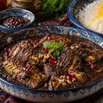 شمالی ها نه فقط با مرغ و گوشت بلکه با ماهی هم فسنجان درست می‌کنند