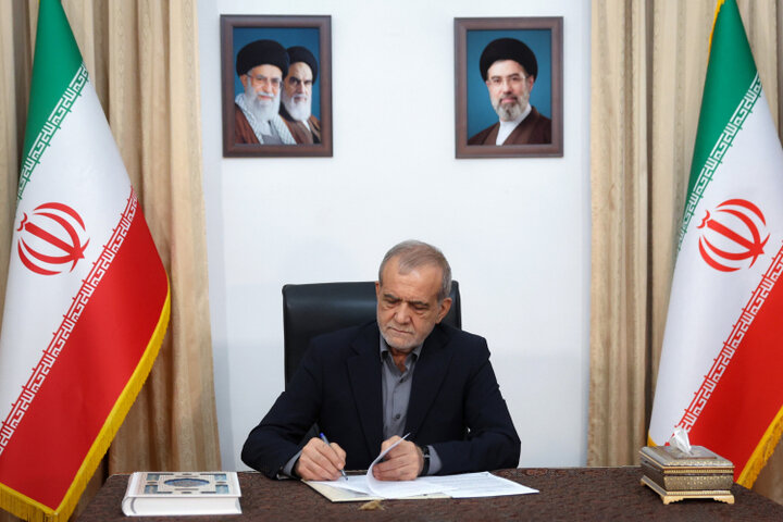 پزشکیان انتخاب رئیس جمهور جدید بنگلادش را تبریک گفت
