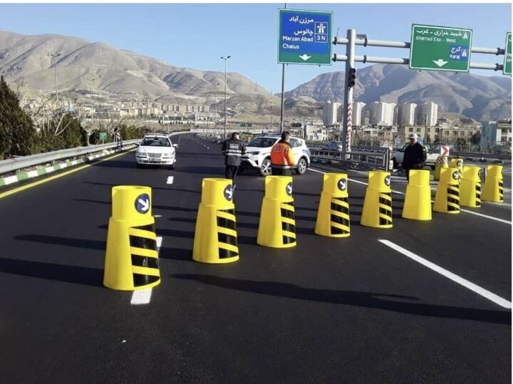 اجرای محدودیت ترافیکی در آزادراه تهران ــ شمال و جاده کندوان 