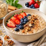 اوتمیل رژیمی با موز، شیر و دانه چیا؛ برای آنهایی که به دنبال لاغری اند