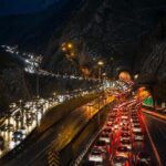 ترافیک سنگین در برخی محورهای مواصلاتی کشور| محورهای شمالی فاقد مداخلات جوی ترافیک سنگین در برخی محورهای مواصلاتی کشور| محورهای شمالی فاقد مداخلات جوی