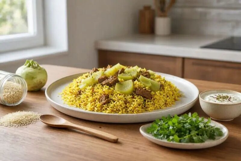 طرز تهیه قنبیدپلو؛ غذای عجیب و خوشمزه قمی که ثبت ملی شده است طرز تهیه قنبیدپلو؛ غذای عجیب و خوشمزه قمی که ثبت ملی شده است